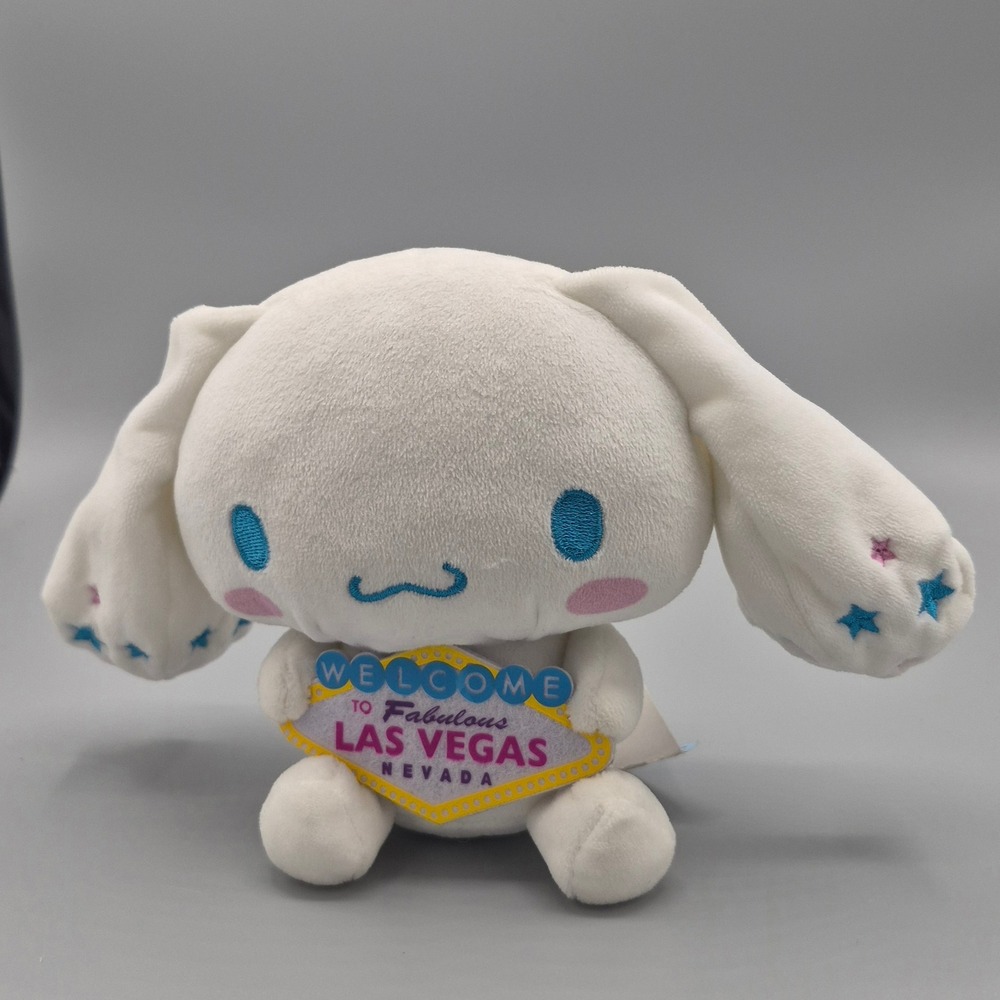 Sanrio Cinnamoroll Las Vegas Nevada ABC Stores Exclusive 6 Inch Plush New NWT